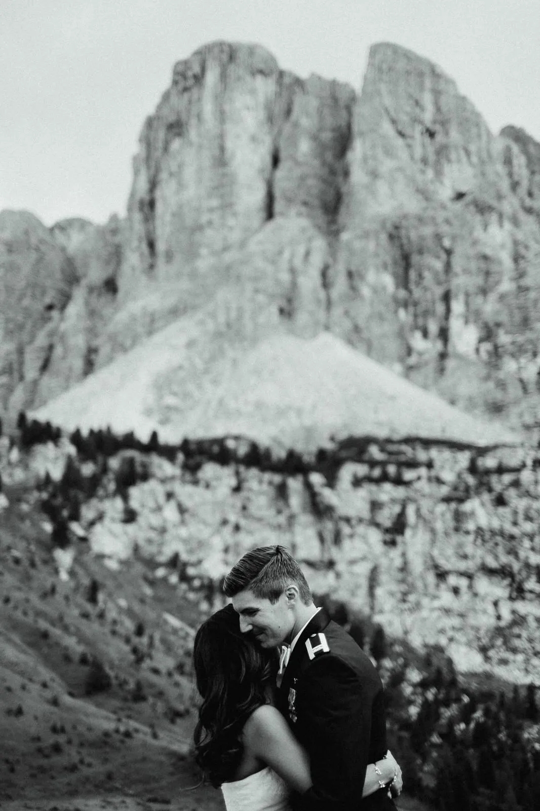 Bride & Groom - Wedding in the Dolomites, Colfosco, Italy - Italian Apls