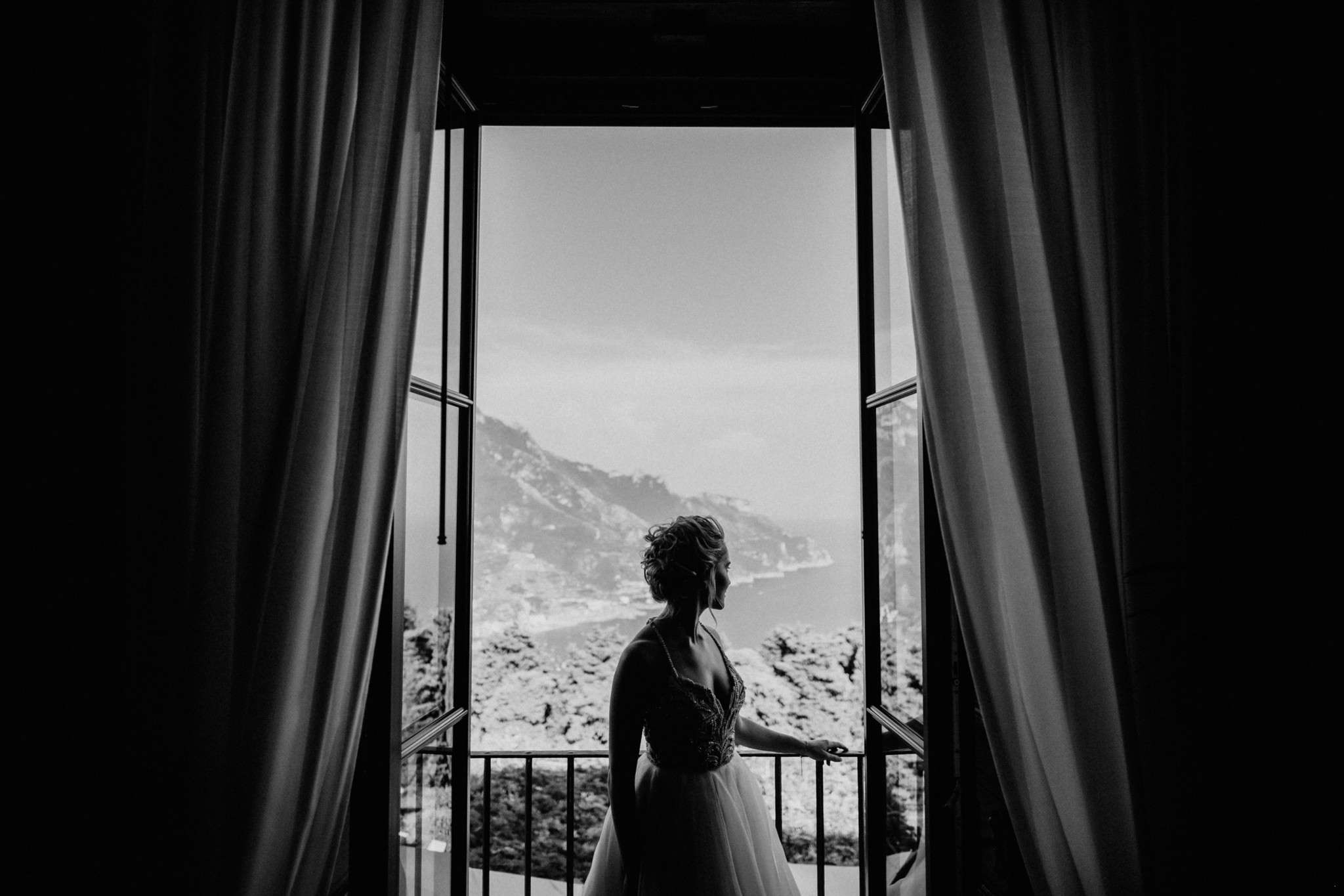 Getting ready - Wedding in Villa Cimbrone, Ravello, Amalfi Coast