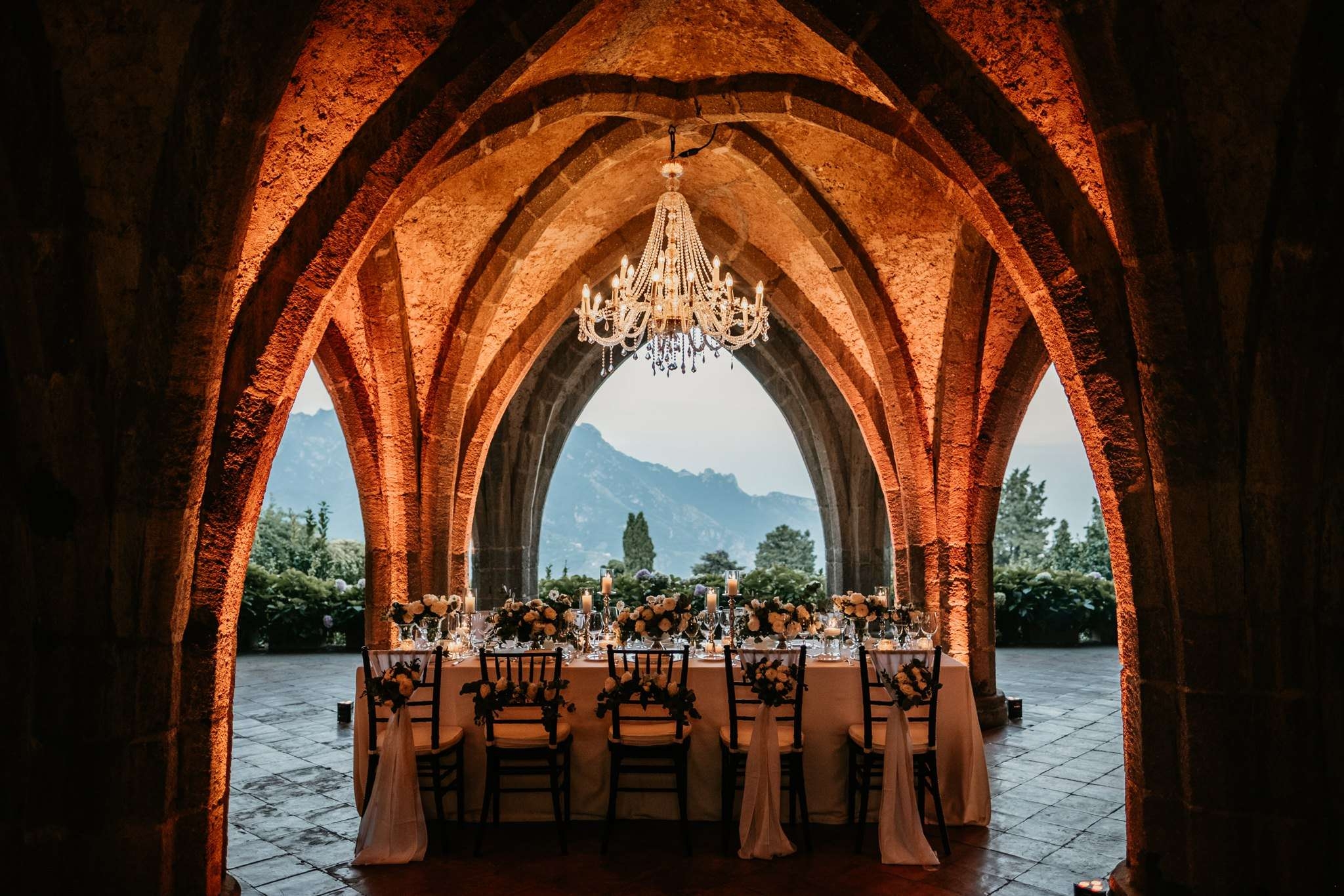 Reception - Wedding in Villa Cimbrone, Ravello, Amalfi Coast