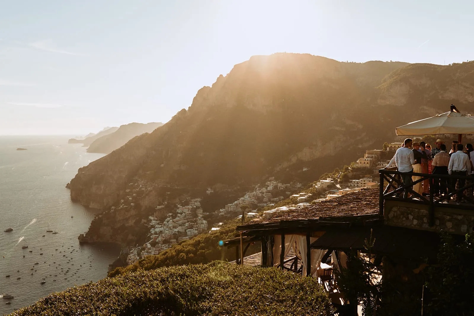 Positano view - Same Sex Wedding in Amalfi Coast