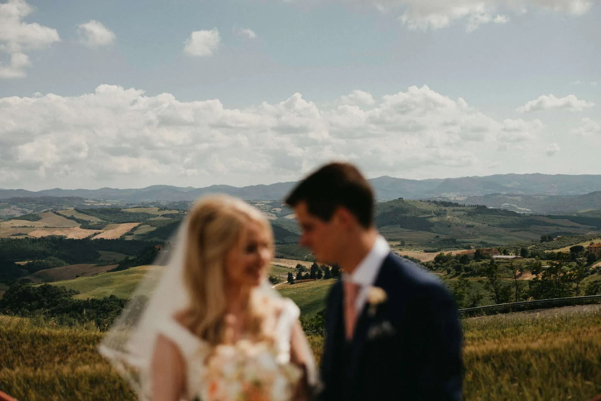 Romantic wedding in Italy