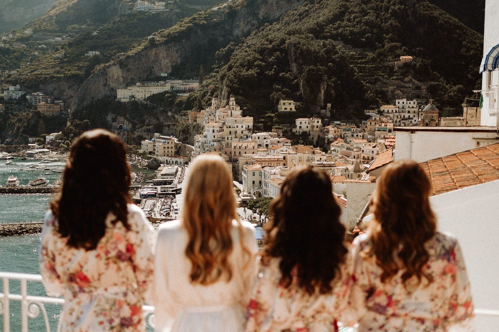 Getting Ready - Amalfi Coast Wedding at Santa Caterina Hotel