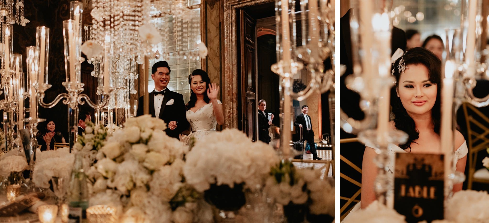 Reception - Como Lake Wedding Great Gatsby Inspired