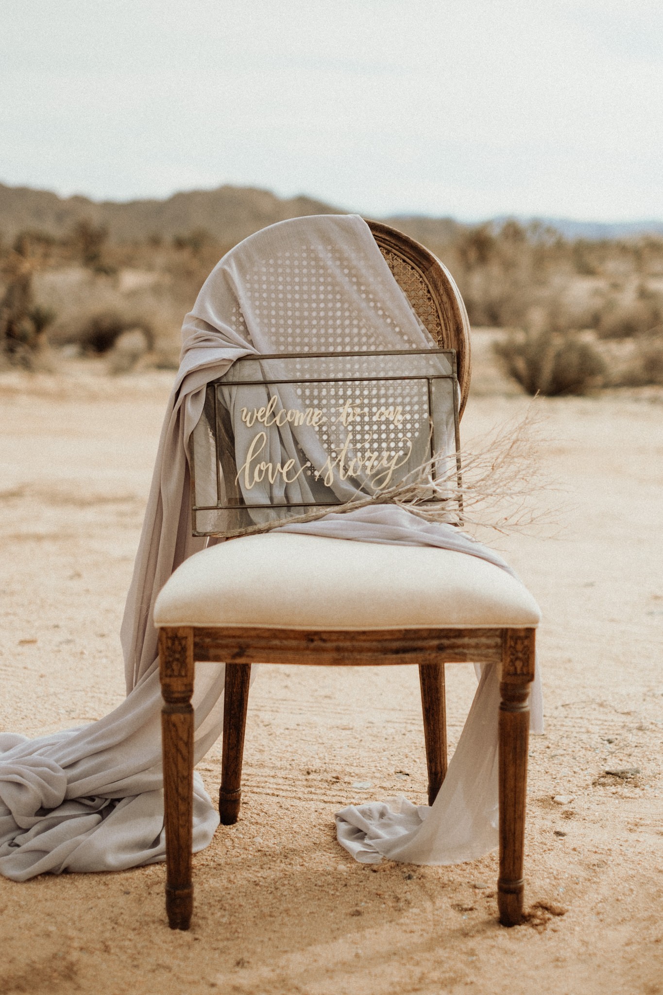 Getting ready - A Detail of a Wedding Elopement in Joshua Tree