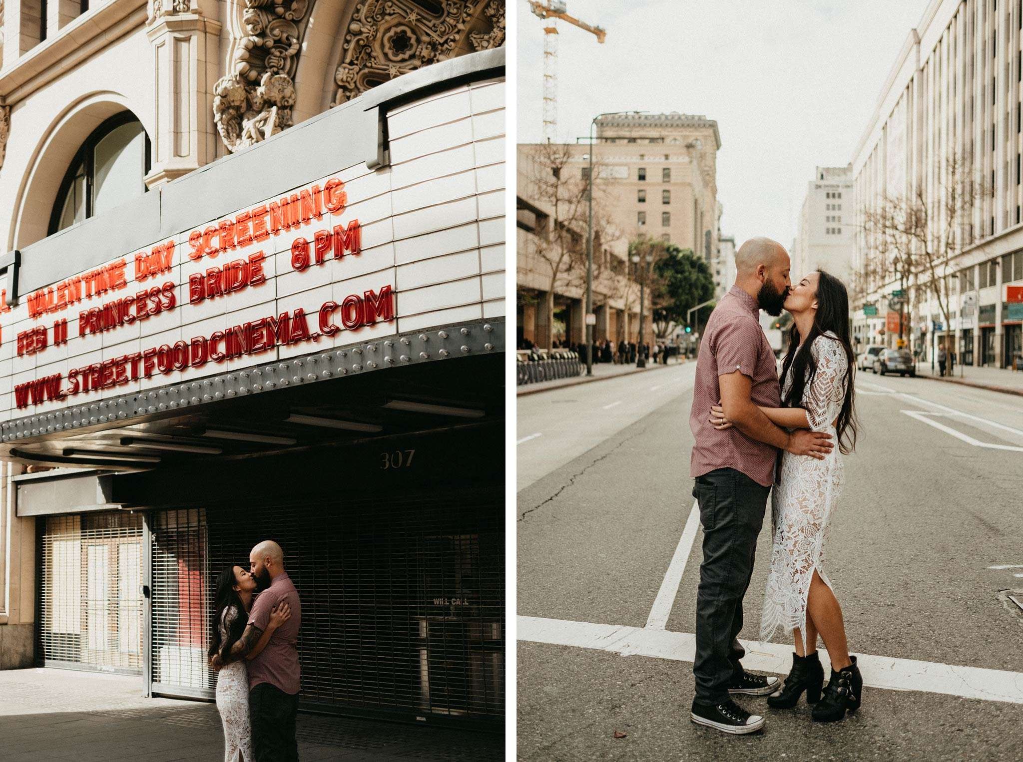 undefined - Engagement in Downtown Los Angeles