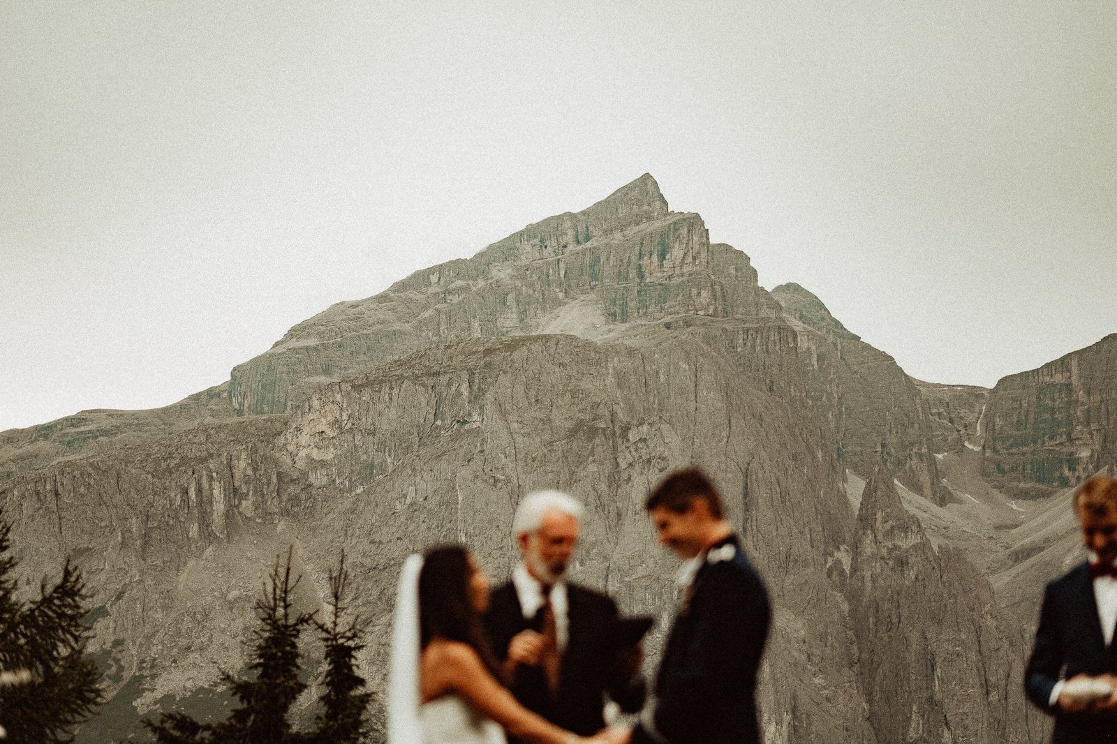 Ceremony Gallery - Wedding in the Dolomites, Colfosco, Italy - Italian Apls