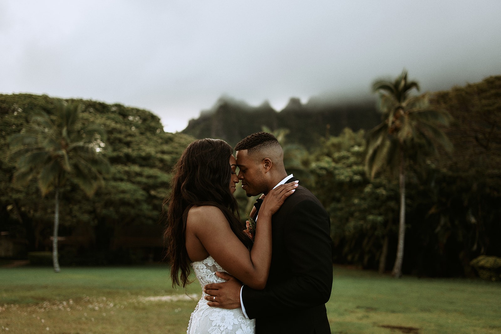 Portraits - Wedding at Kualoa Ranch in Honolulu, Hawaii