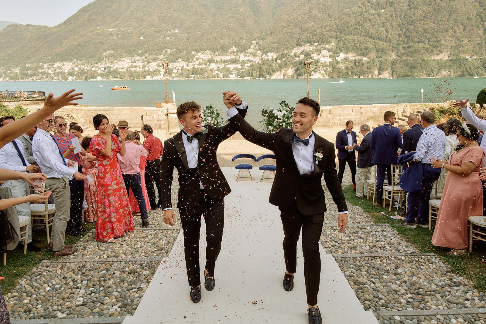 Ceremony - Same Sex Wedding in Como Lake