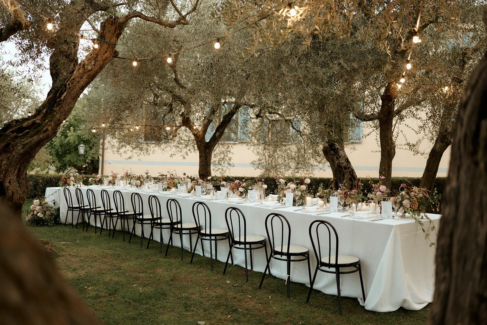 Table setting - Wedding Photography at Terre di Nano, Tuscany