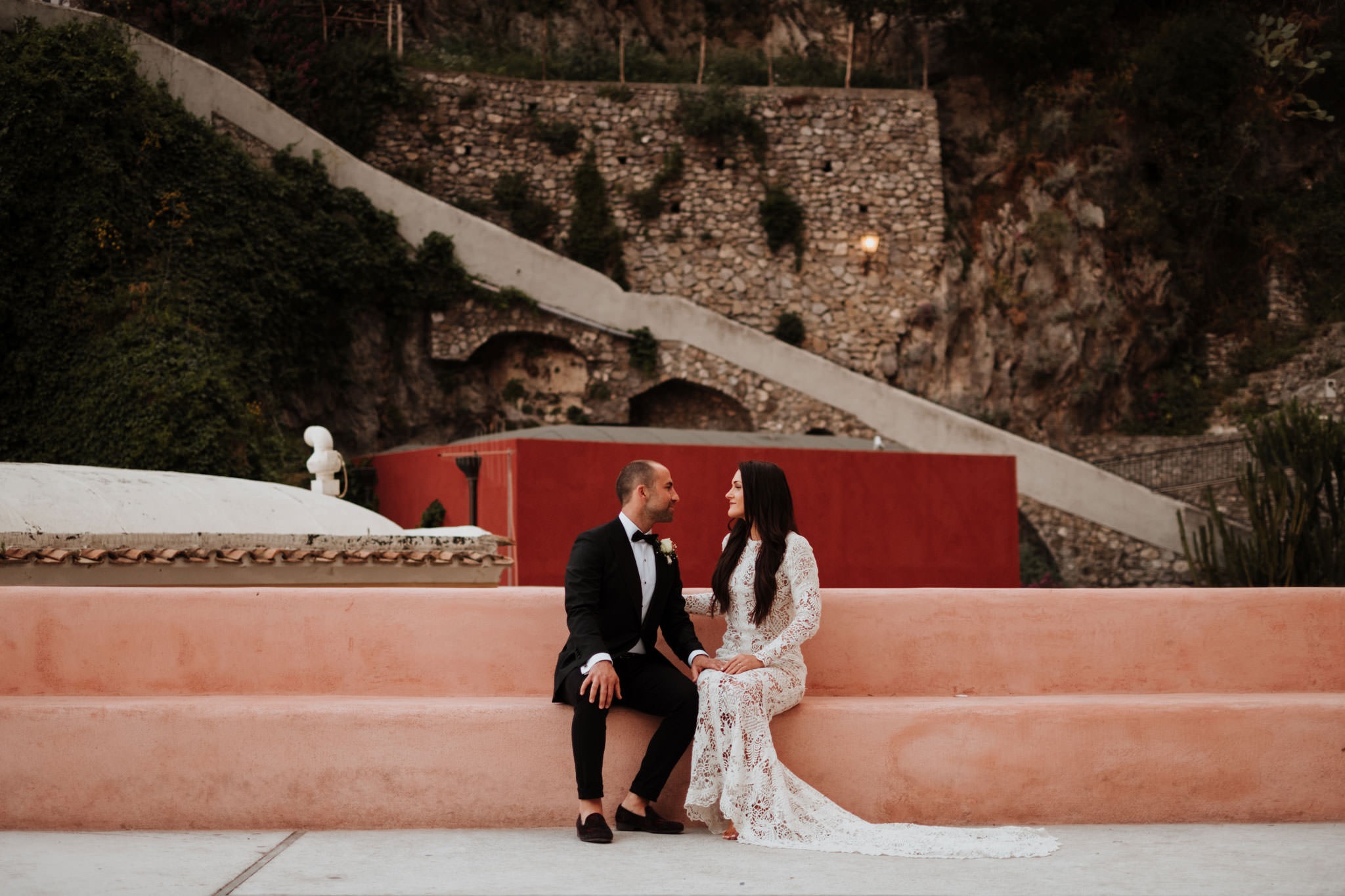 Portraits - Wedding in Positano
