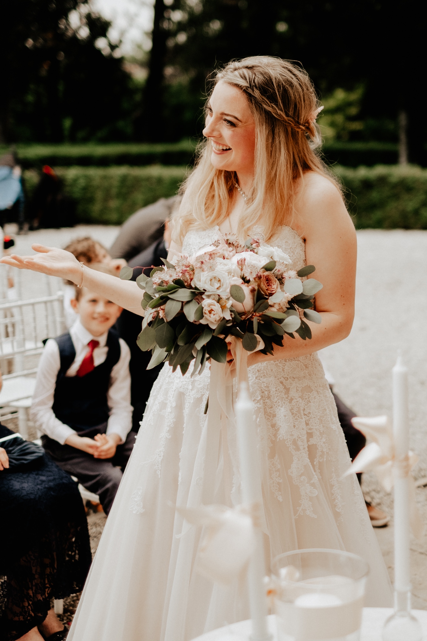 Wedding in Volterra, Tuscany Villa  - Ceremony