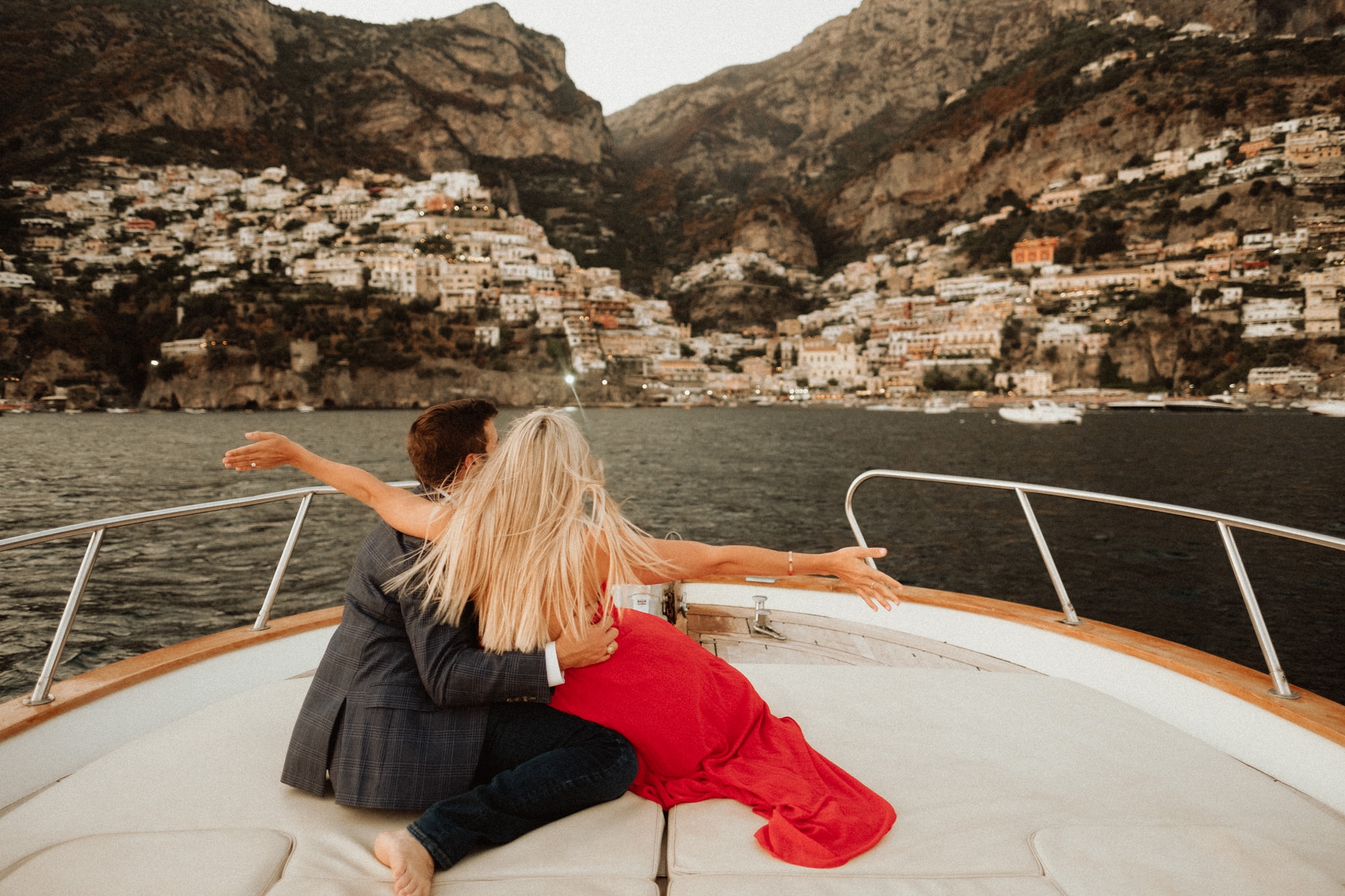 Positano Wedding Proposal on a Boat - Gallery