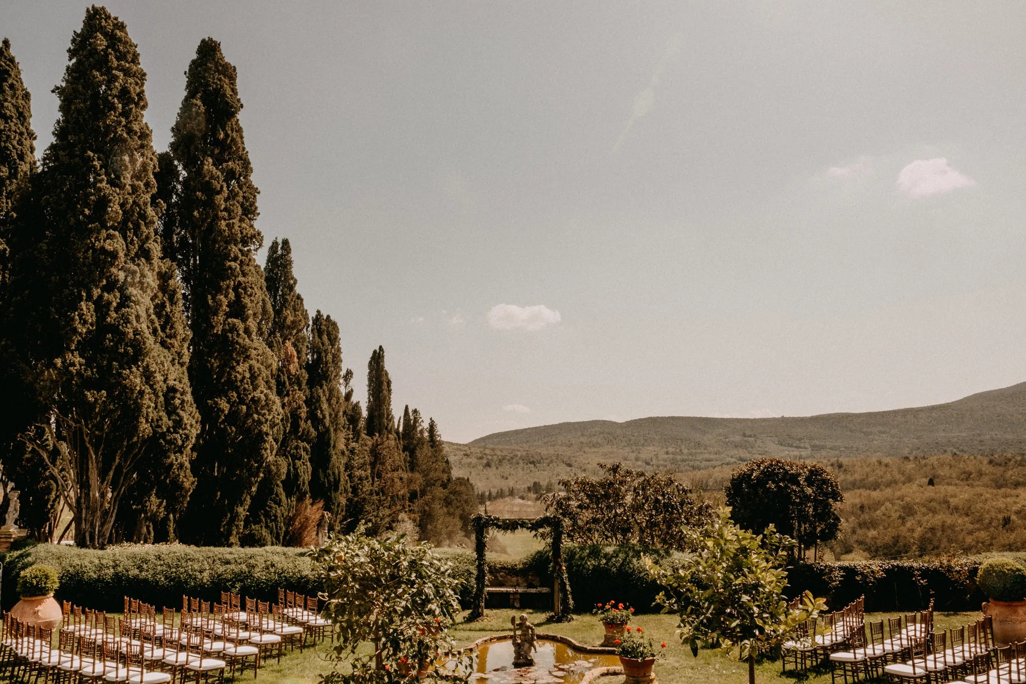 Wedding at Borgo Stomennano, Tuscany - Ceremony