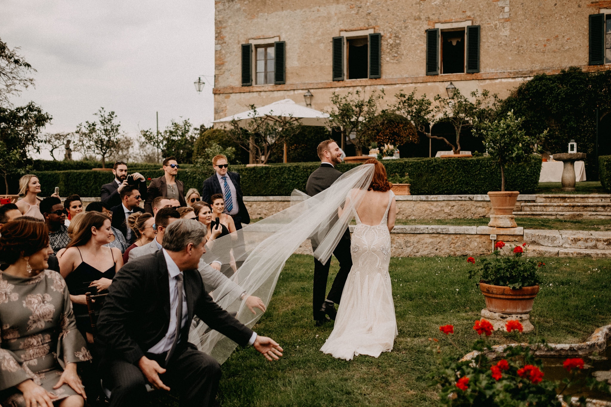 Wedding at Borgo Stomennano, Tuscany - Ceremony