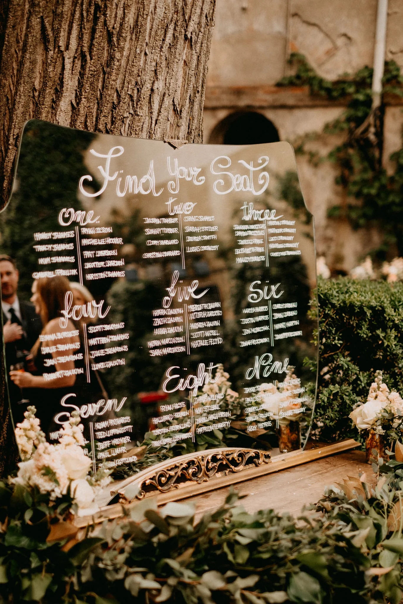 Wedding at Borgo Stomennano, Tuscany - Table setting