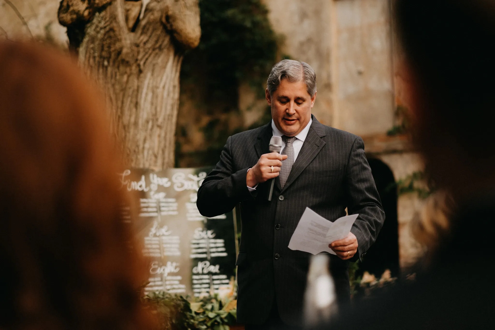 Wedding at Borgo Stomennano, Tuscany - Reception