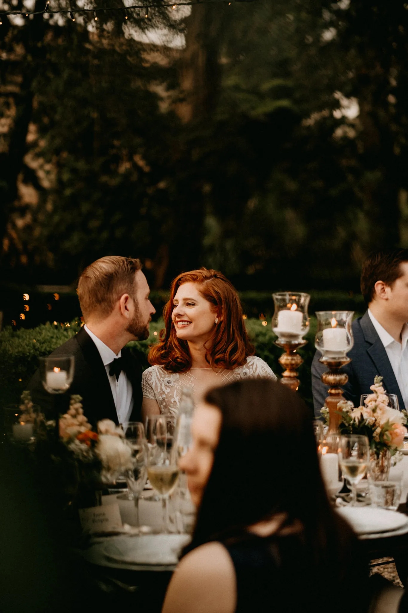 Wedding at Borgo Stomennano, Tuscany - Reception