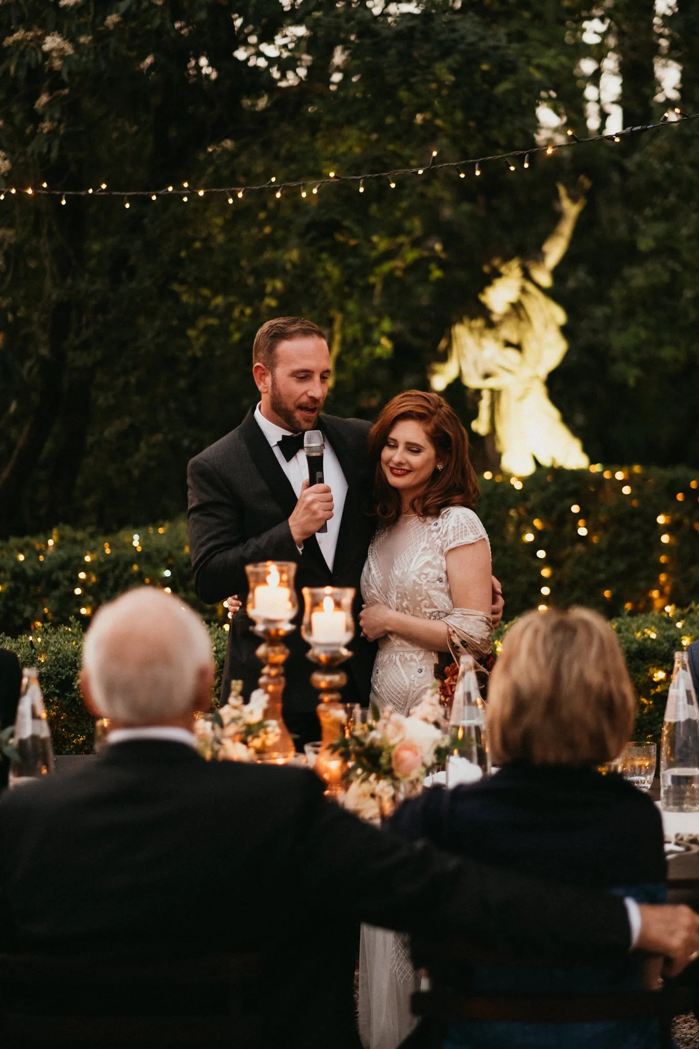 Wedding at Borgo Stomennano, Tuscany - Reception