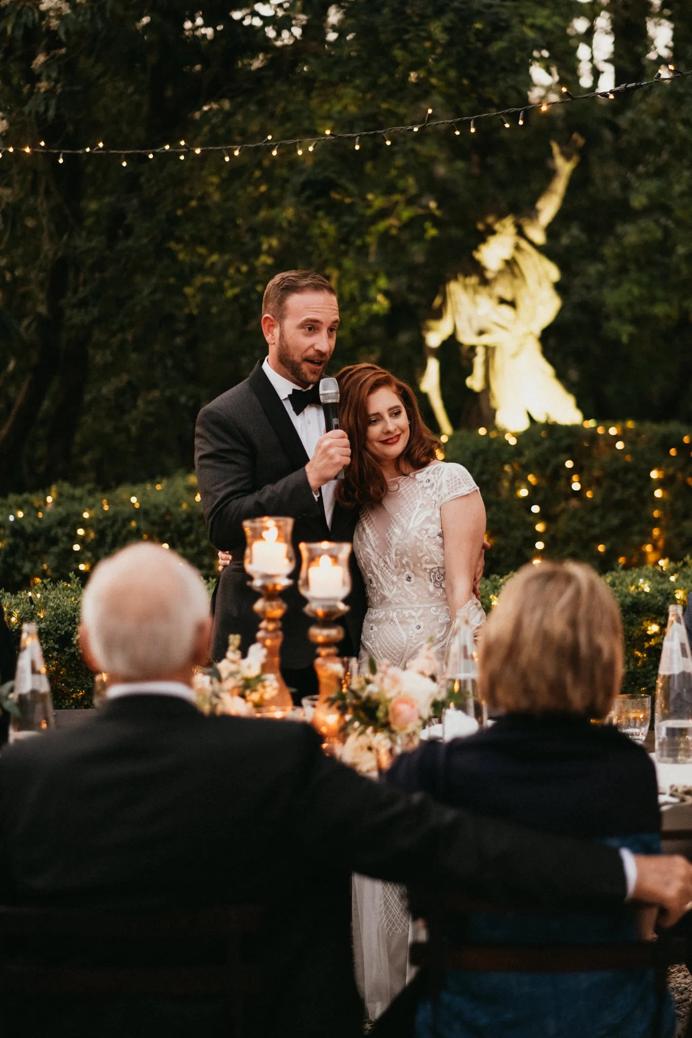 Wedding at Borgo Stomennano, Tuscany - Reception