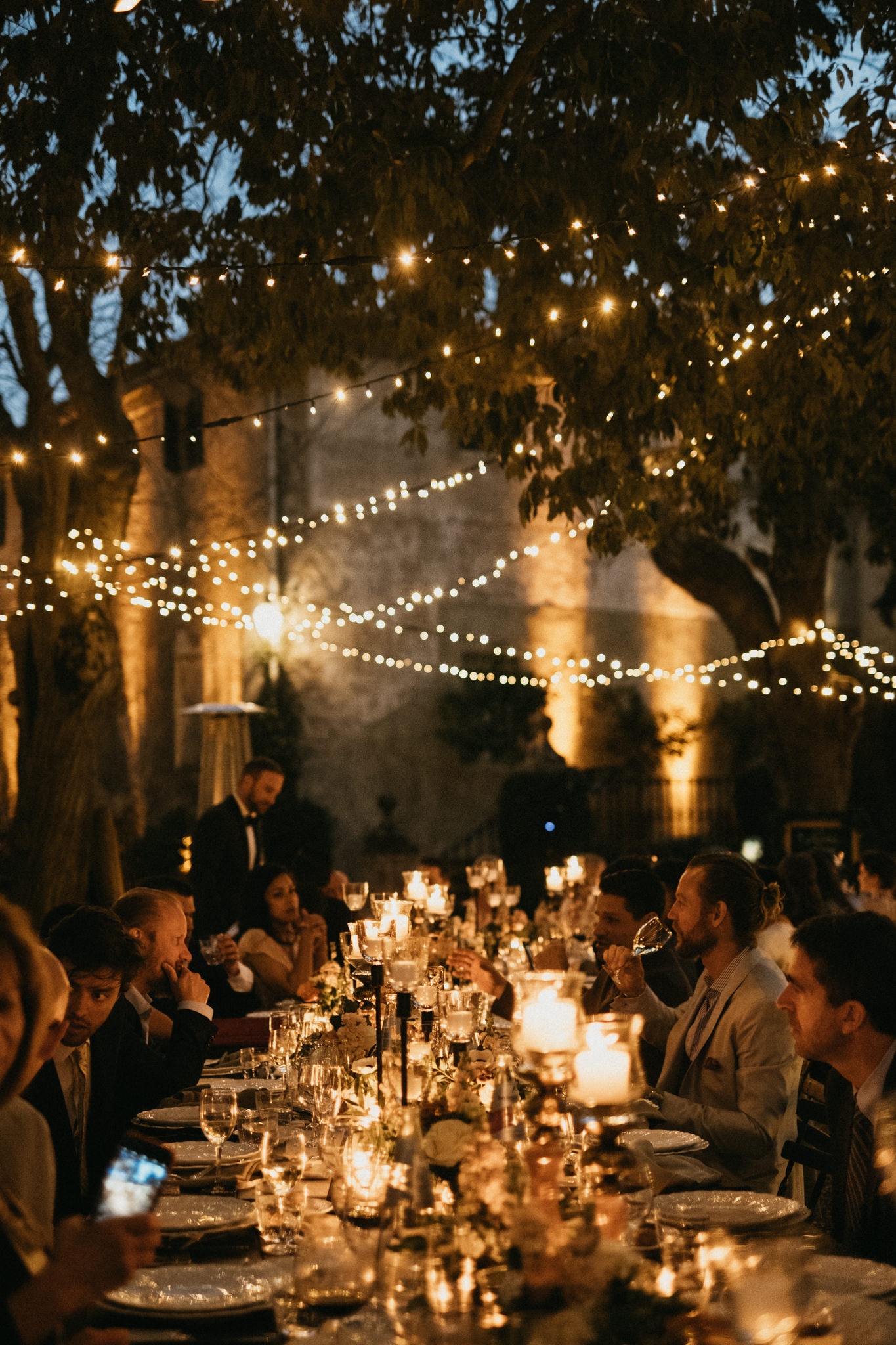 Wedding at Borgo Stomennano, Tuscany - Reception