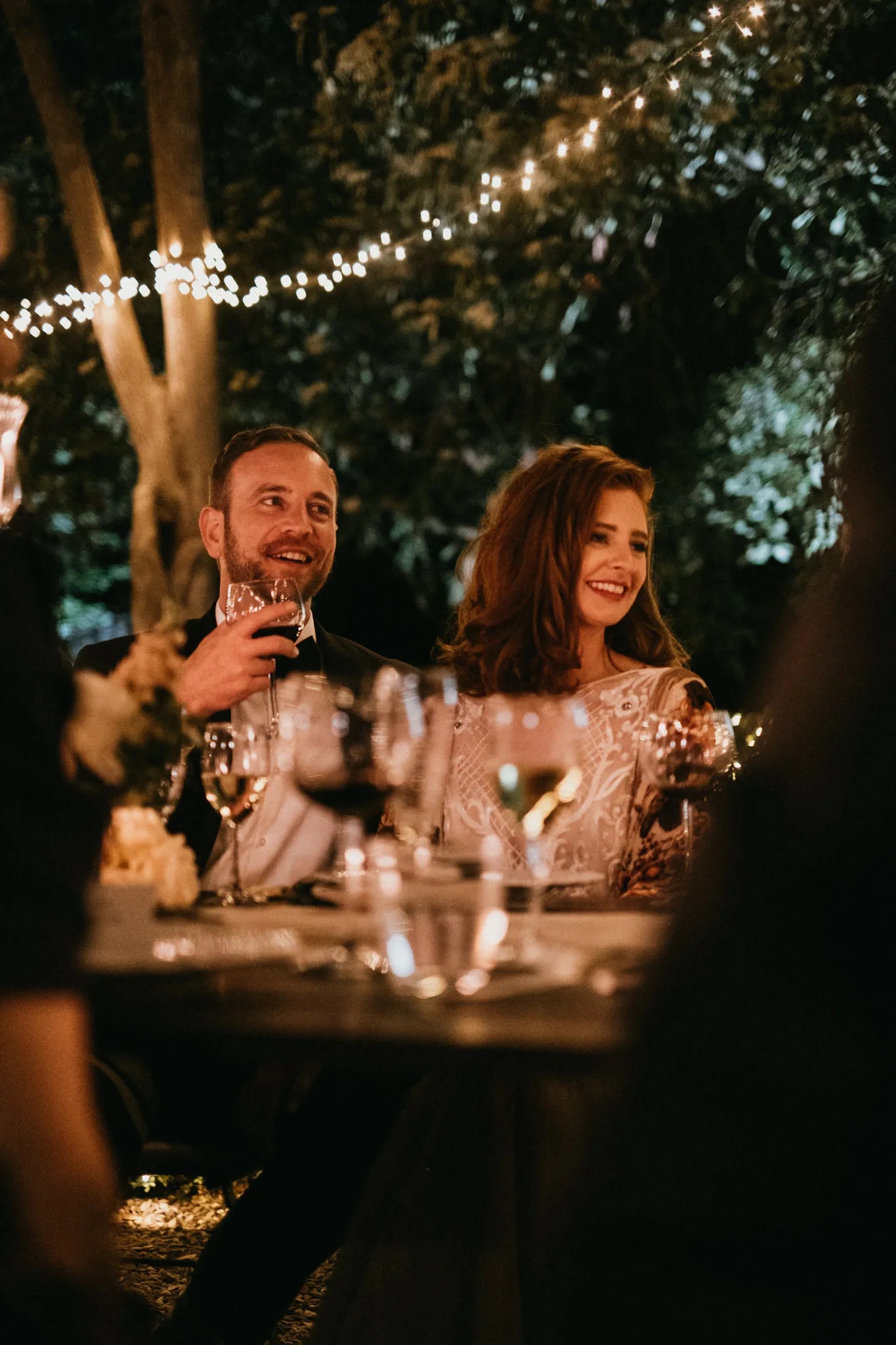 Wedding at Borgo Stomennano, Tuscany - Reception