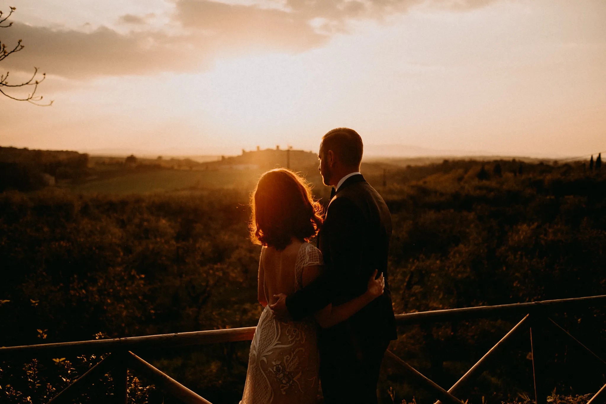 Wedding at Borgo Stomennano, Tuscany - Reception