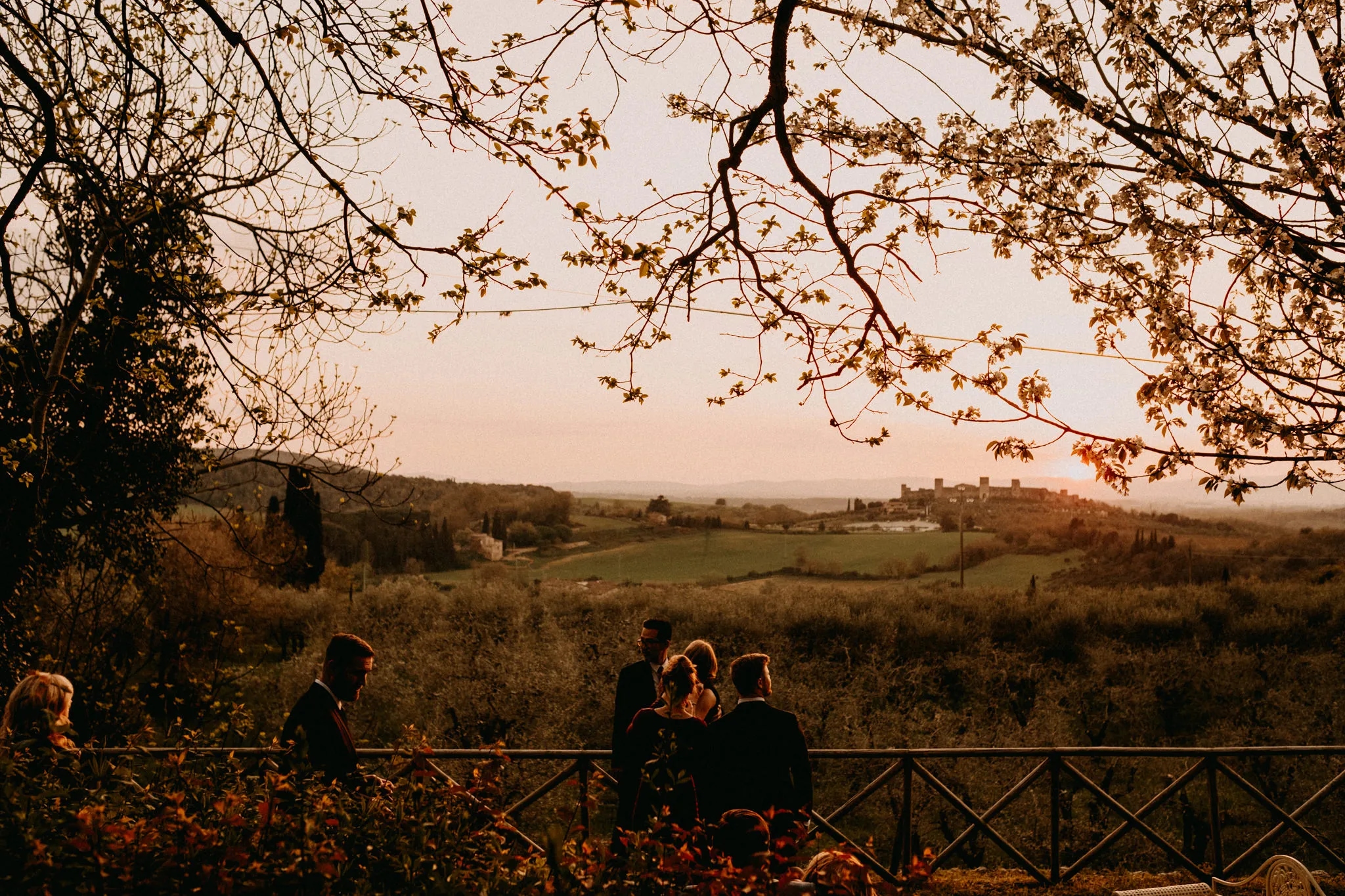 Wedding at Borgo Stomennano, Tuscany - Reception