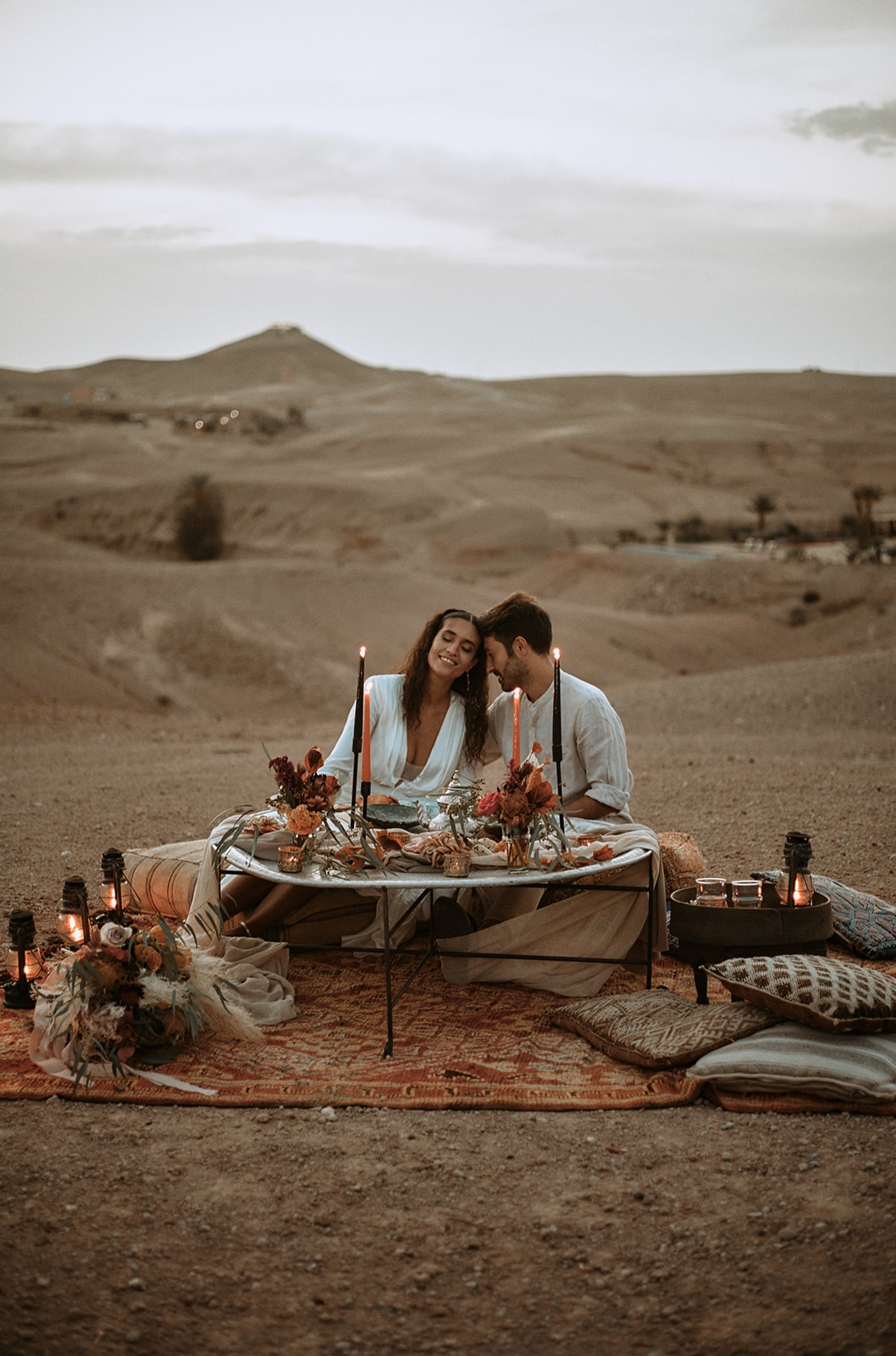Wedding dinner in Agafay Desert, Marrakech, Morocco - Portfolio