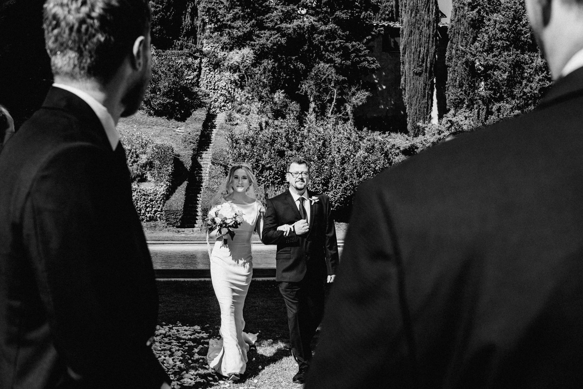 Wedding in Villa Ulignano, Volterra, Tuscany - Ceremony