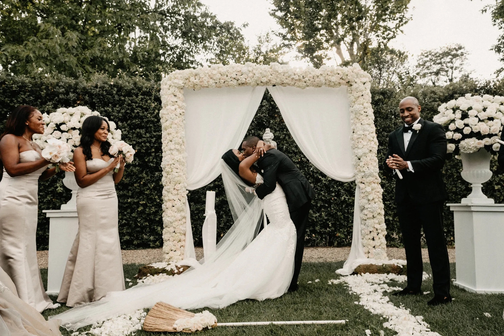 Wedding in Florence at Villa Cora - Ceremony