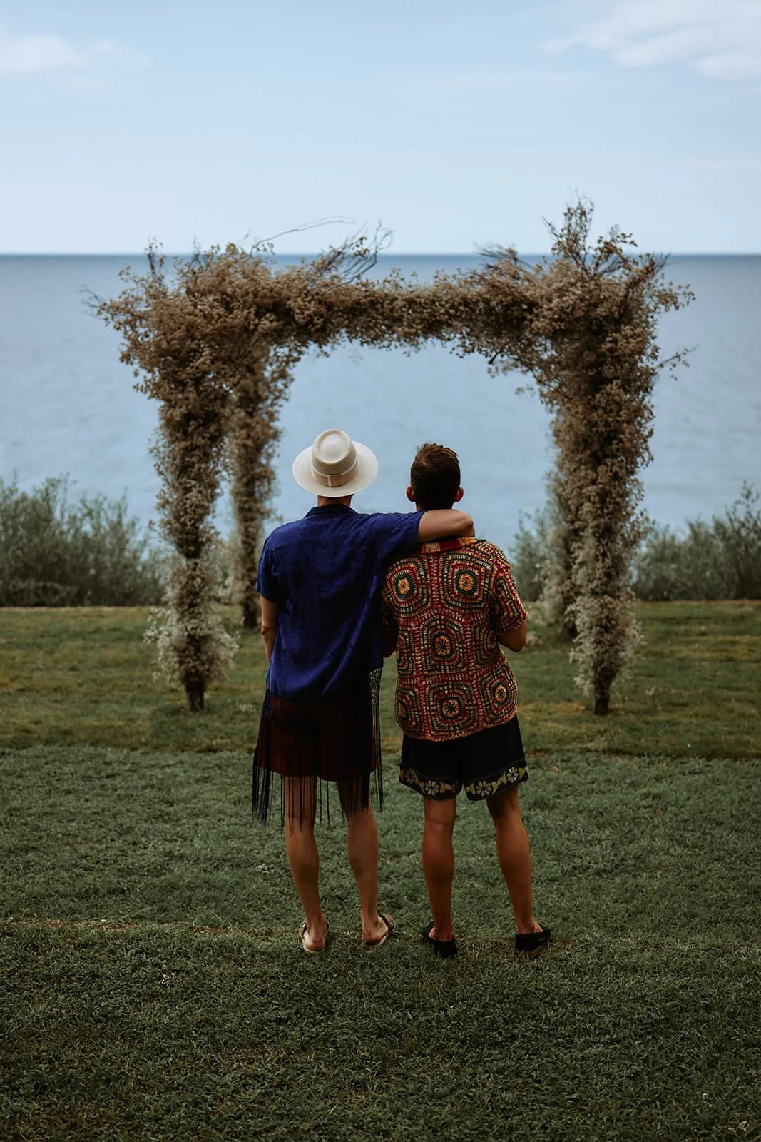 Same Sex Wedding in Amalfi Coast - Pool Party