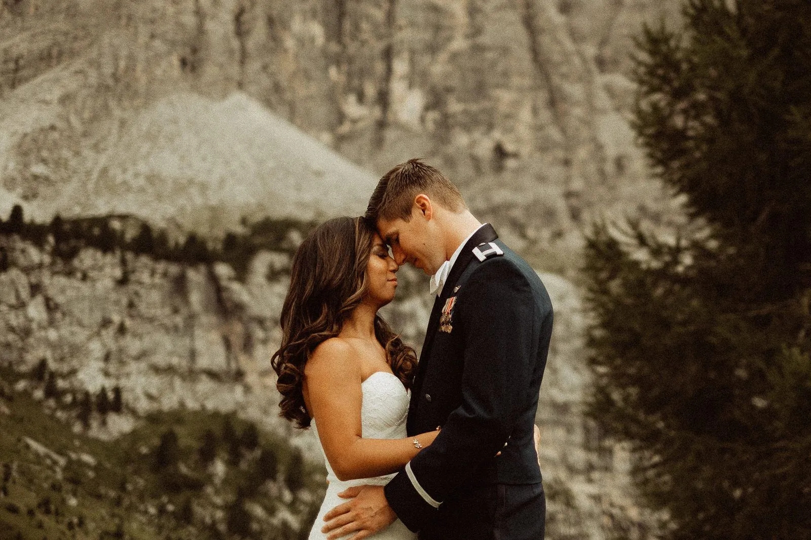 Wedding in the Dolomites, Colfosco, Italy - Italian Apls - Winter Wedding Gallery